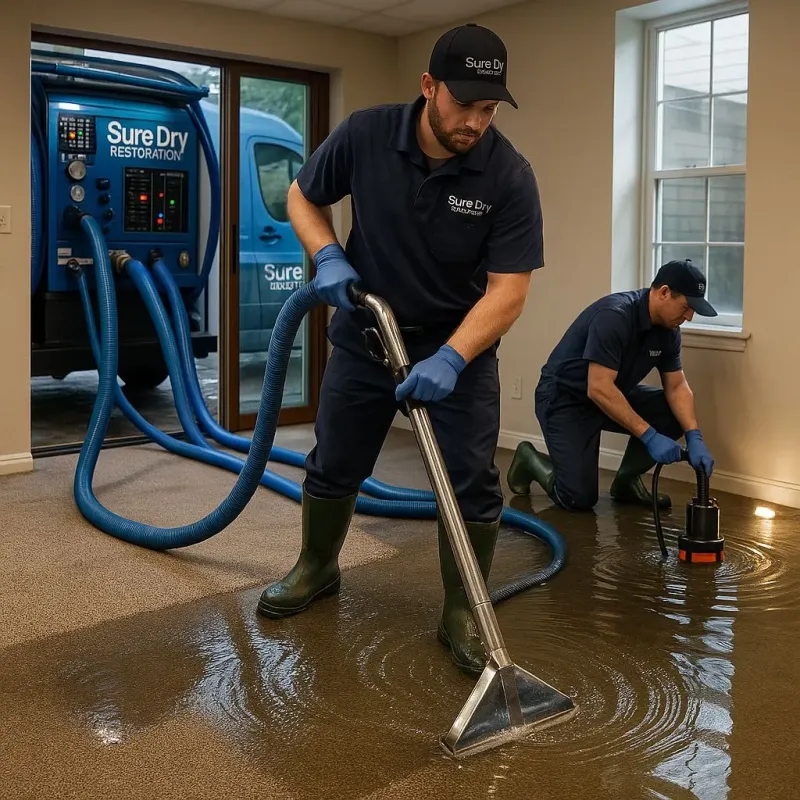 Water Extraction and Removal process in Rafael Gonzalez, PR